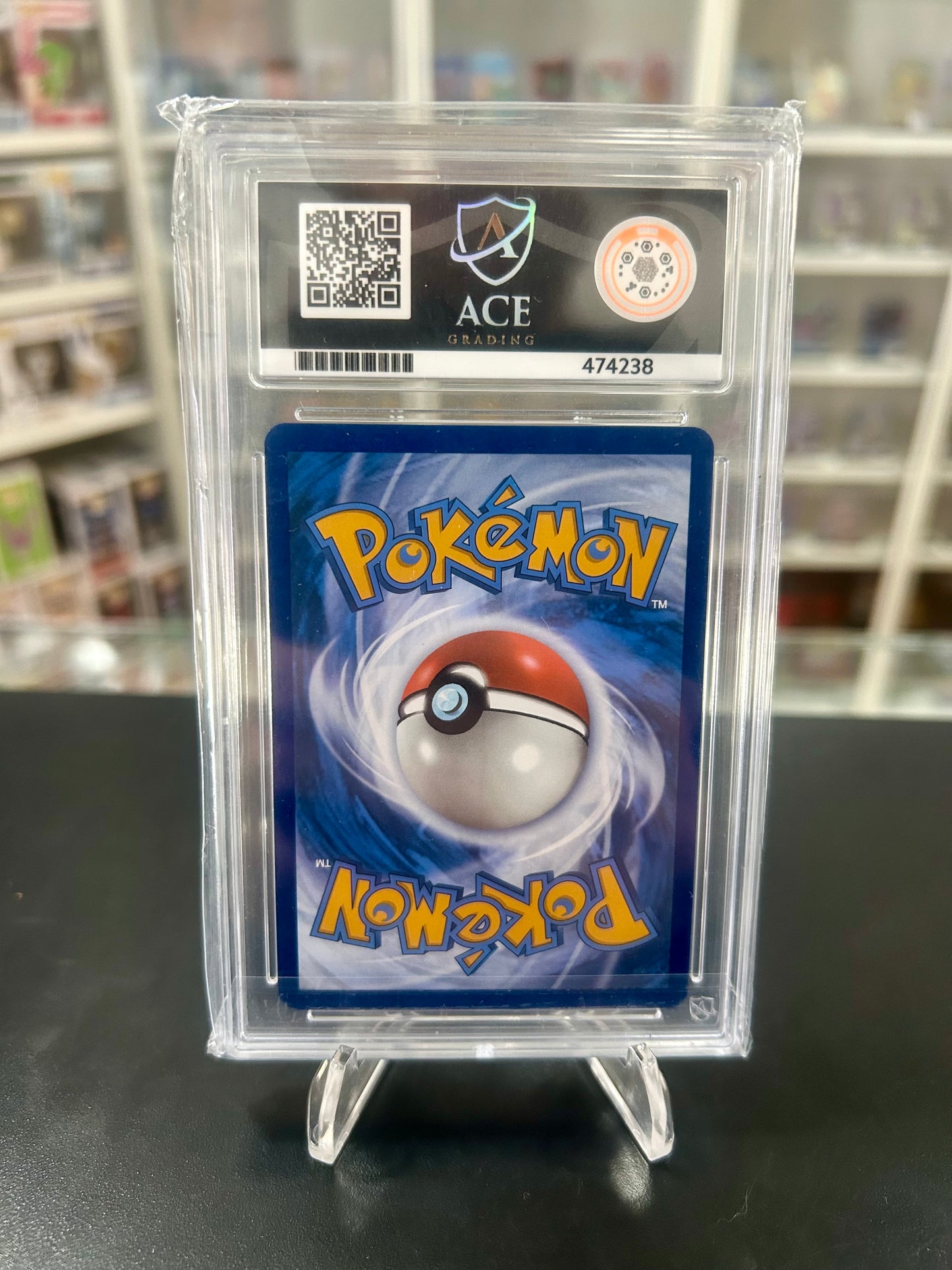 ACE 10 Team Rocket’s Houndoom 191/182 Graded Pokemon Card
