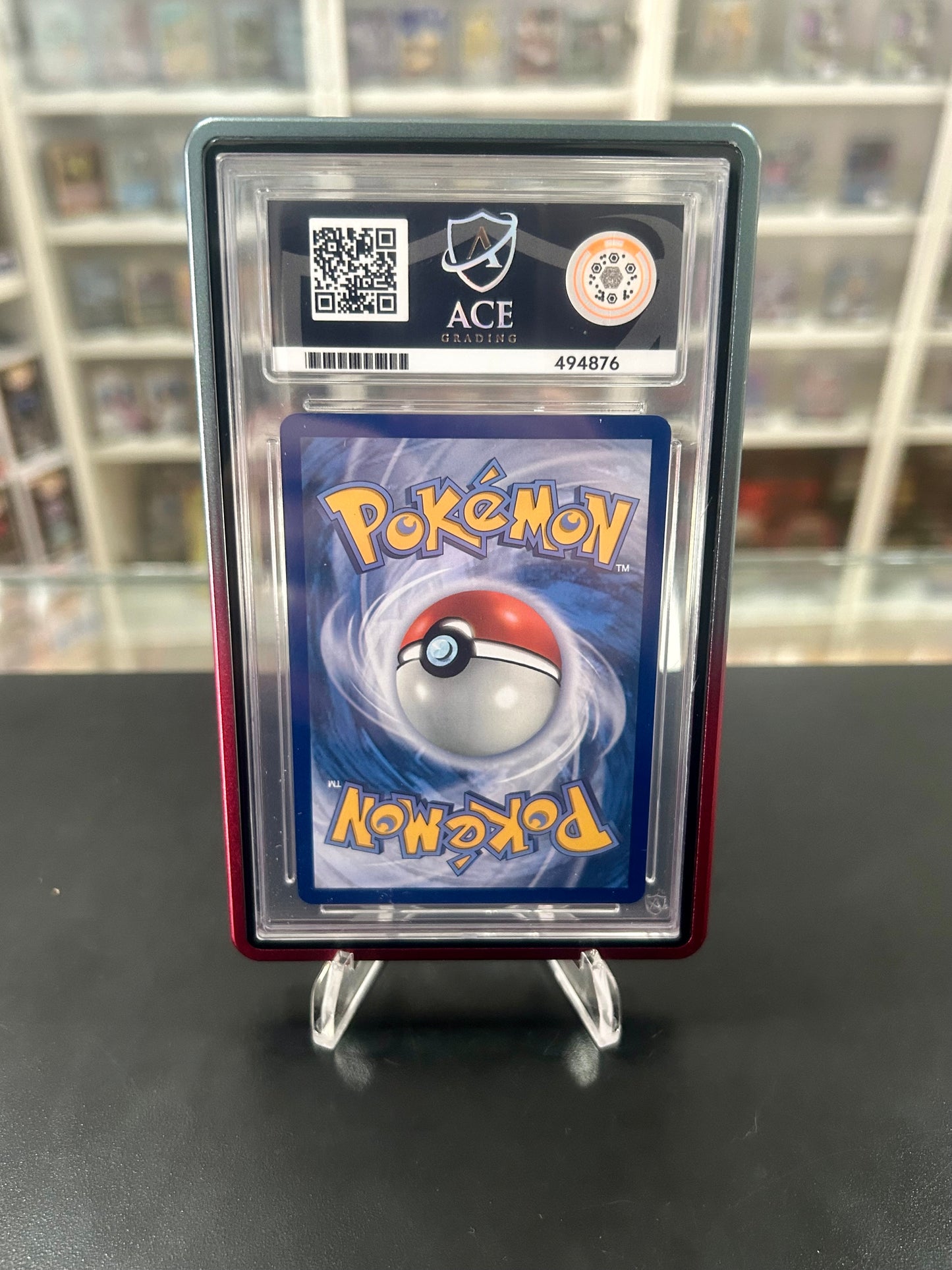 ACE 10 Team Rocket’s Mewtwo EX 231/182 With Guard Graded Pokemon Card