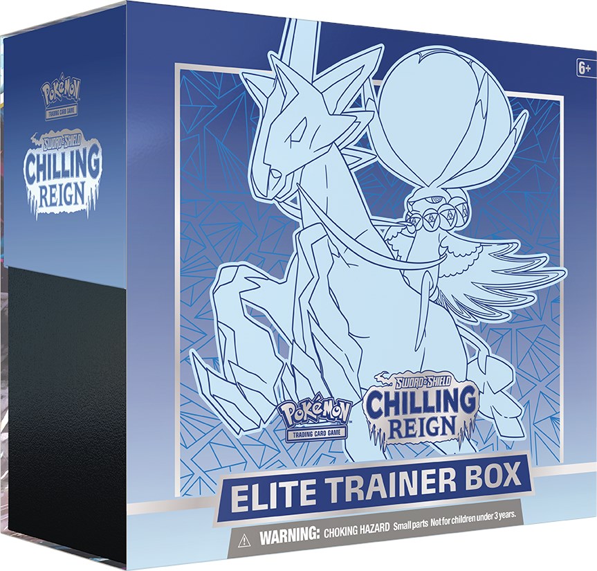 Chilling Reign ETB (Blue) New Sealed Pokemon
