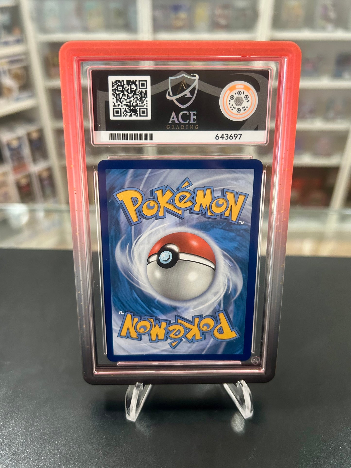 ACE 10 Charizard V 079/073 With Guard Graded Pokemon Card