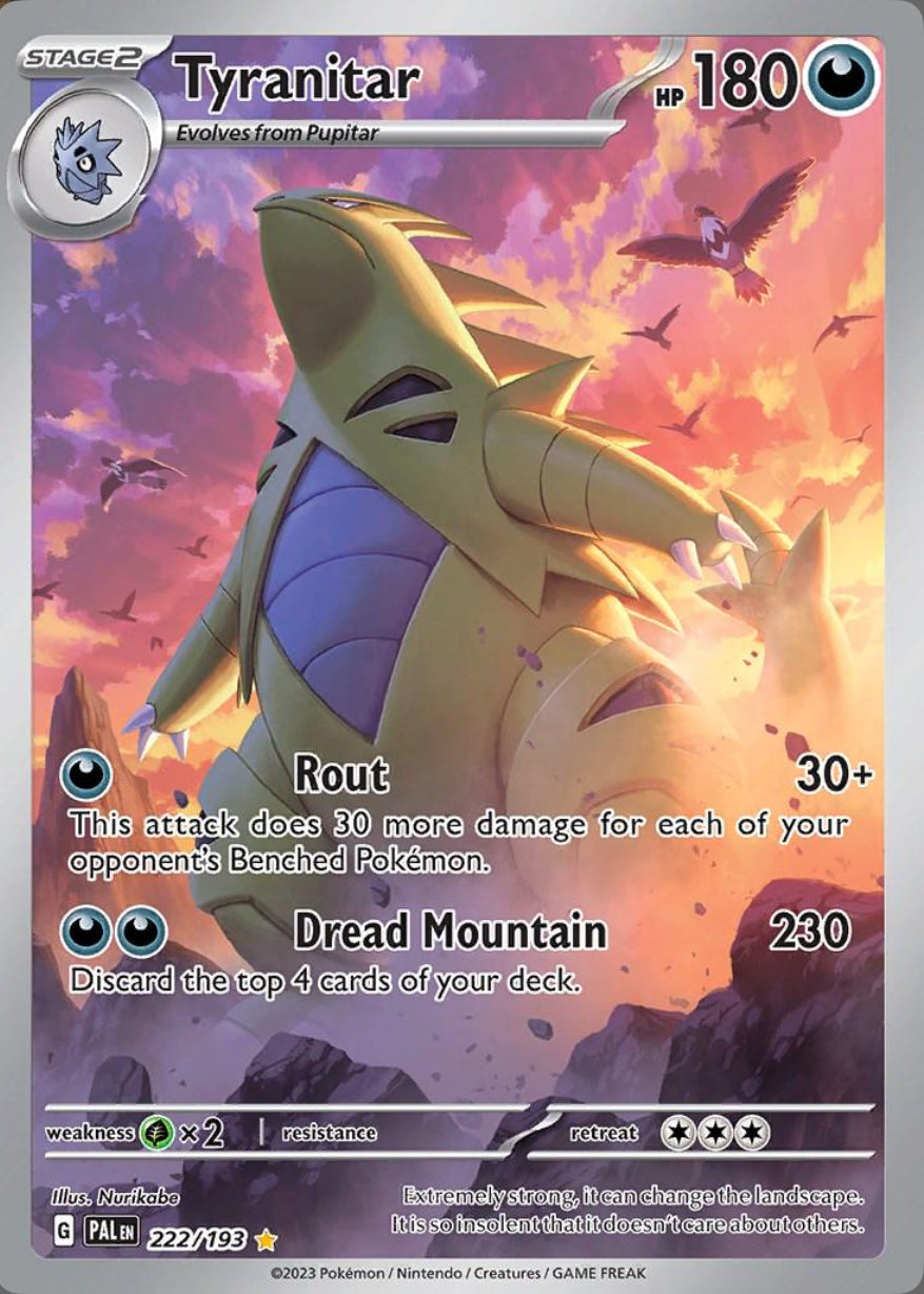 Tyranitar 222/193 NM