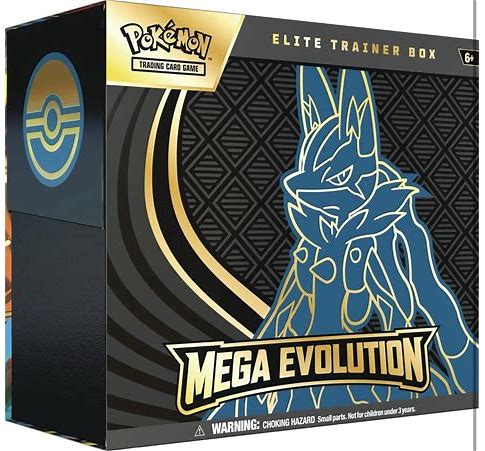 Mega Evolution Lucario ETB New Sealed Pokemon