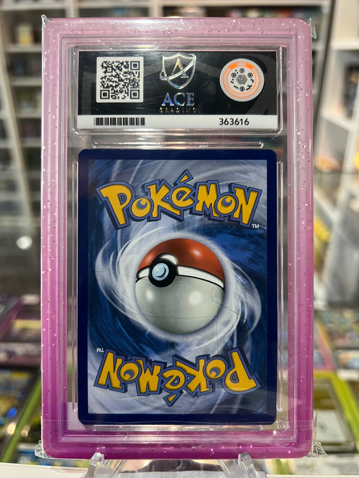 2024 TEMPORAL FORCES - GENGAR EX - SECRET RARE - #193 - ACE 10 (Back)
