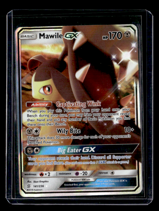 Mawile GX Holo Ultra Rare SM Unified Minds 141/236 NM