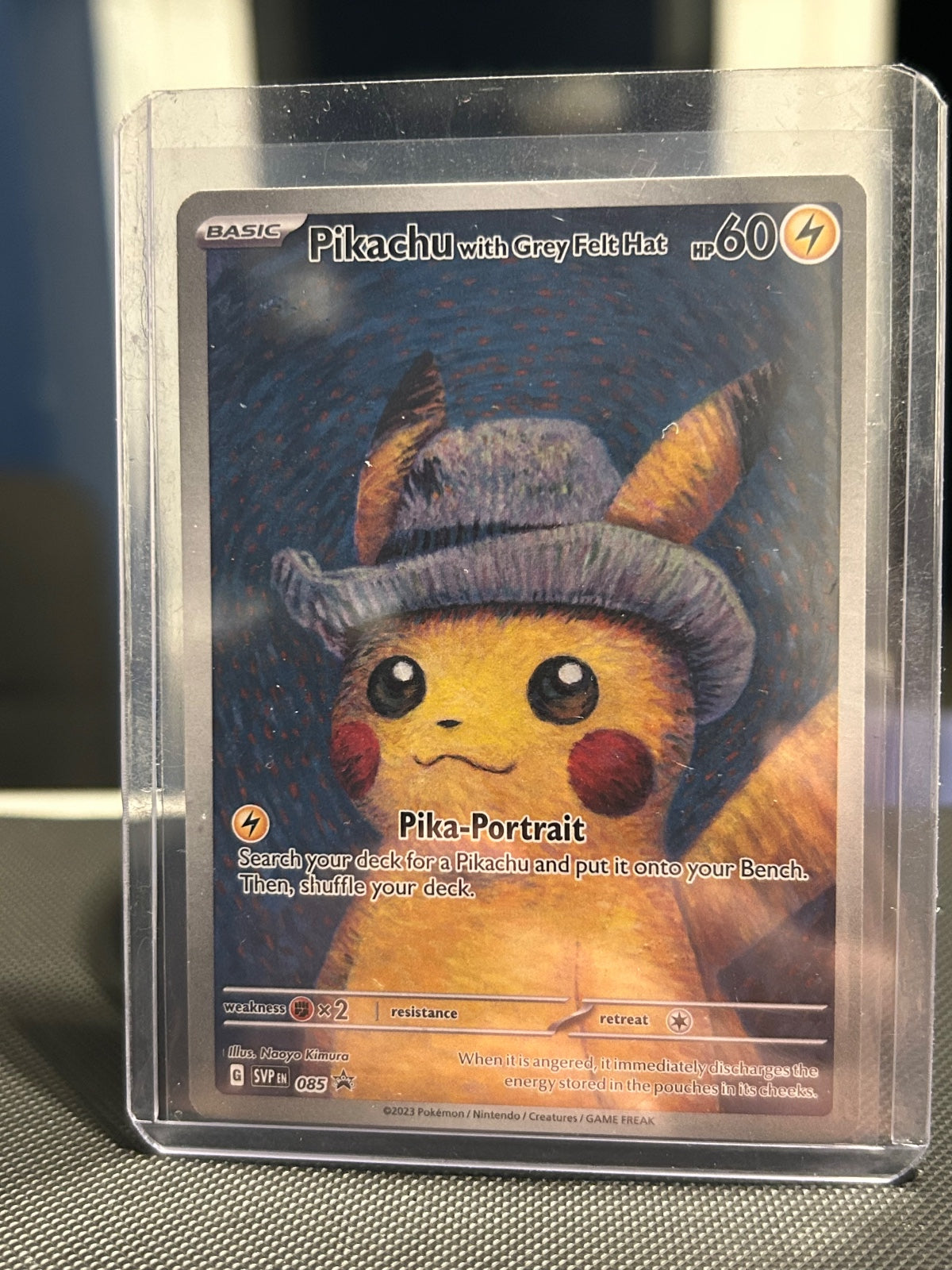Pikachu with Grey Felt Hat Promo SV: Scarlet & Violet Promo Cards 085 NM