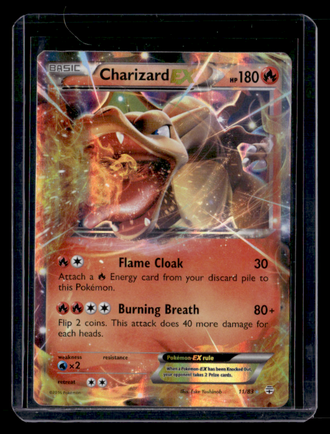 Charizard EX Holo Ultra Rare Generations 11/83 NM