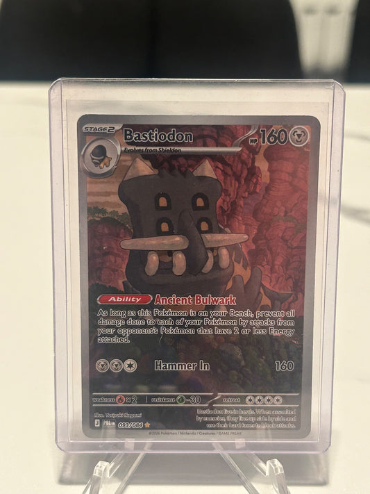 Bastiodon - Holo Illustration Rare ME05: Pitch Black 093/084 NM