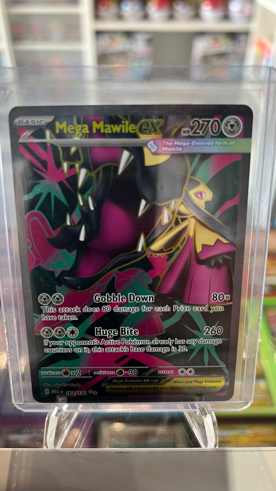 Mega Mawile ex - Holo Ultra Rare ME01: Mega Evolution 162/132 NM