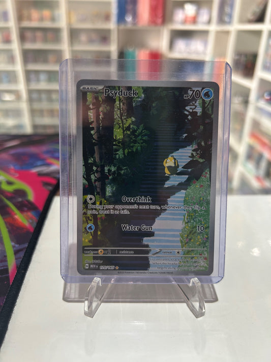 Psyduck Holo Illustration Rare SV: Scarlet & Violet 151 175/165 NM
