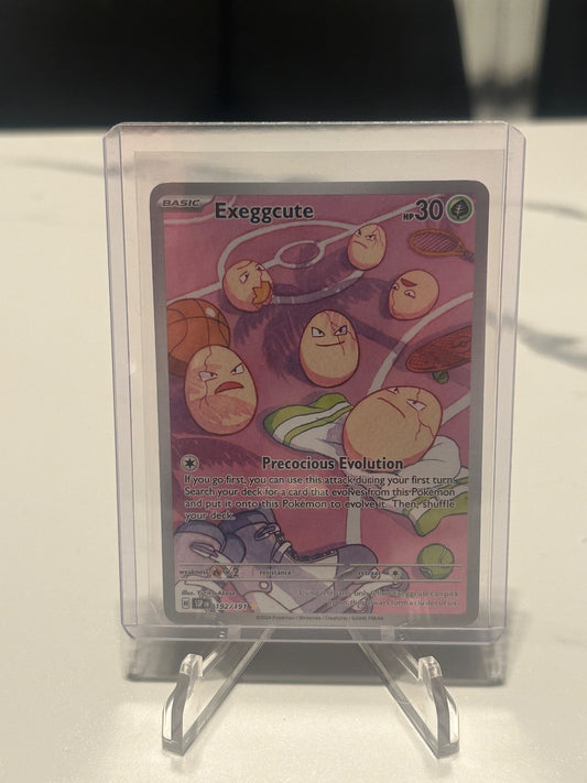 Exeggcute - Holo Illustration Rare SV08: Surging Sparks 192/191 NM