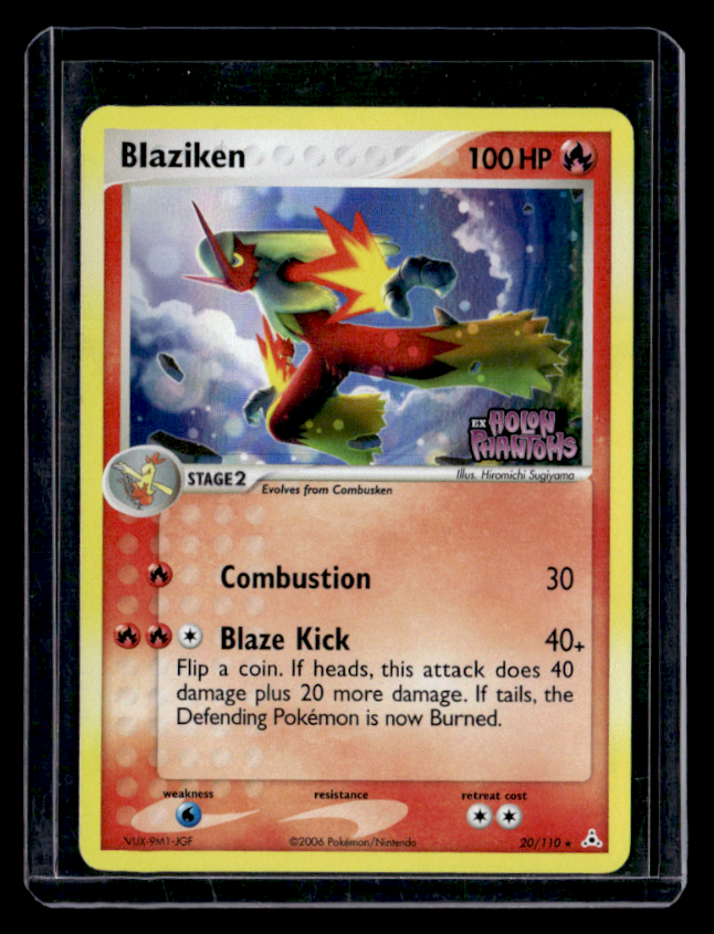 Blaziken Reverse Holo Rare EX Holon Phantoms 20/110 NM