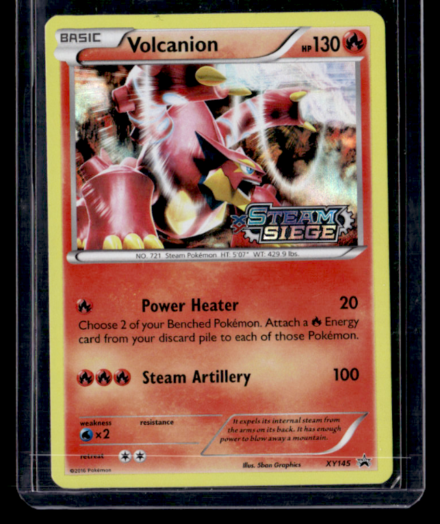 Volcanion (XY Steam Siege Prerelease) Holo Promo XY Promos XY145 NM