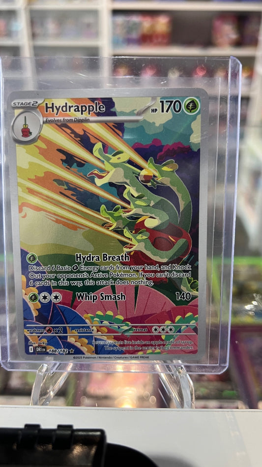 Hydrapple - Holo Illustration Rare SV10: Destined Rivals 188/182 NM