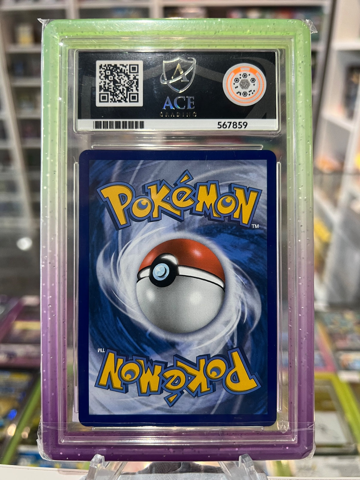 2016 STEAM SEIGE - M GAREVOIR EX - FULL ART - #112 - ACE 10 (Back)
