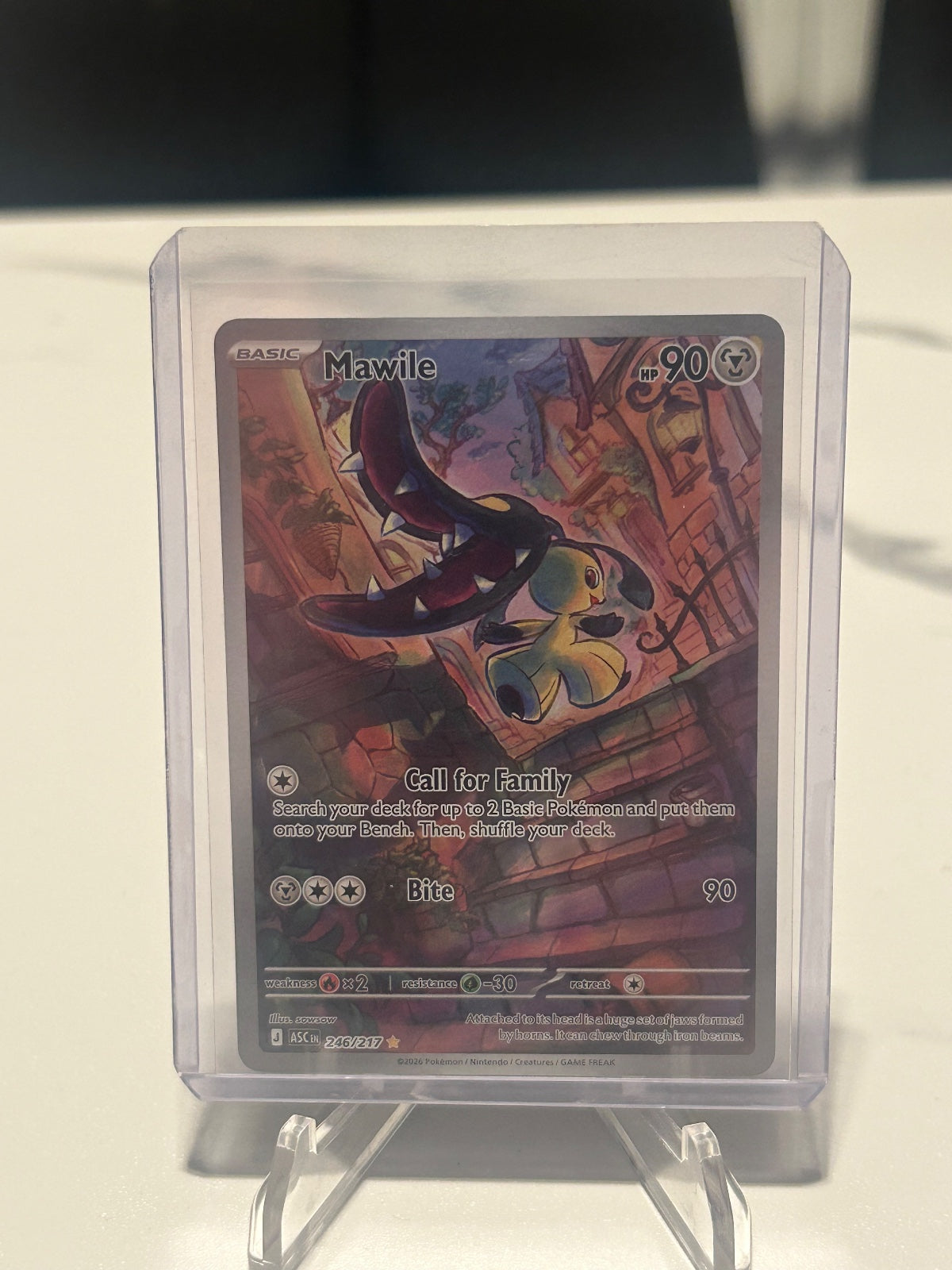 Mawile - Holo Illustration Rare ME: Ascended Heroes 246/217 NM