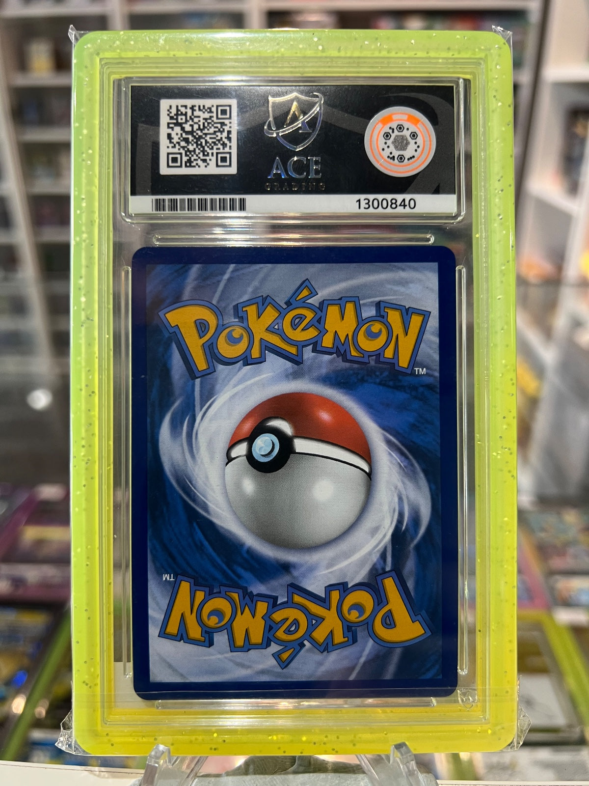 2023 CROWN ZENITH - PIKACHU - SPECIAL ART - #160 - ACE10 (Back)