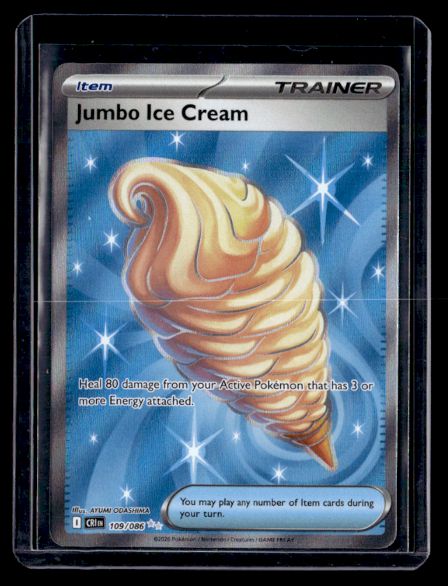 Jumbo Ice Cream Holo Ultra Rare ME04: Chaos Rising 109/086 NM