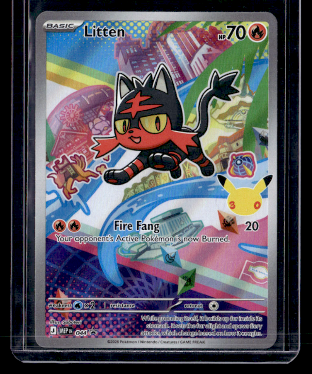 Litten Holo Promo ME: Mega Evolution Promo 044 NM