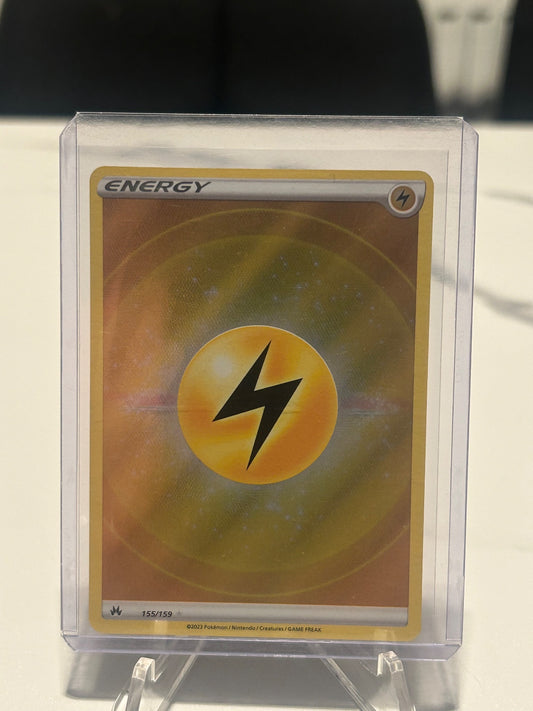 Lightning Energy Holo Ultra Rare SWSH: Crown Zenith 155/159 NM