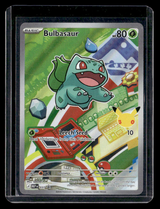 Bulbasaur Holo Promo ME: Mega Evolution Promo 037 NM