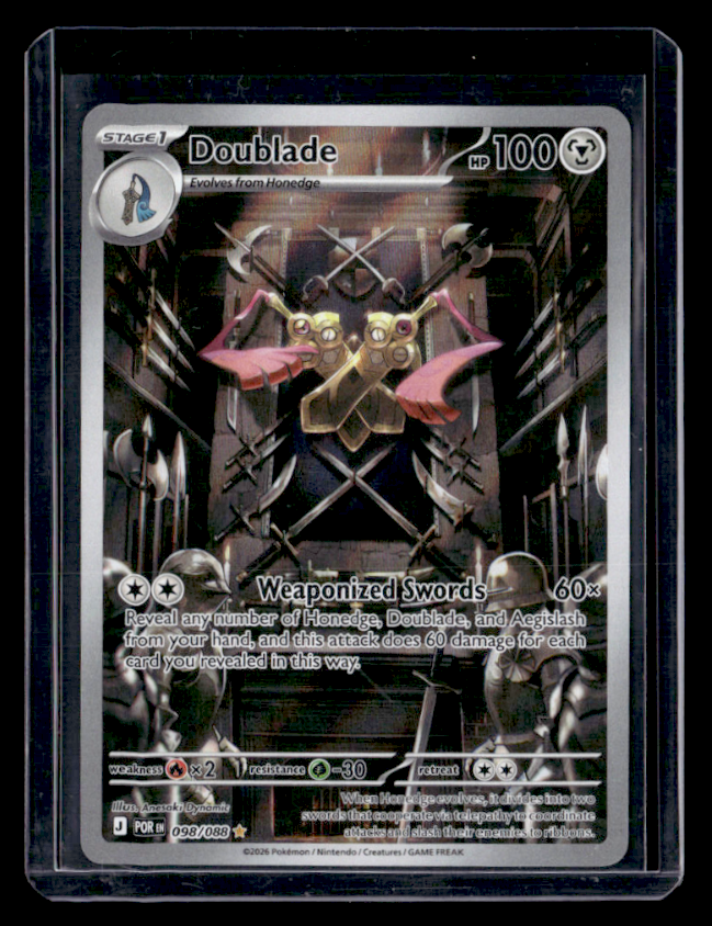 Doublade Holo Illustration Rare ME03: Perfect Order 098/088 NM