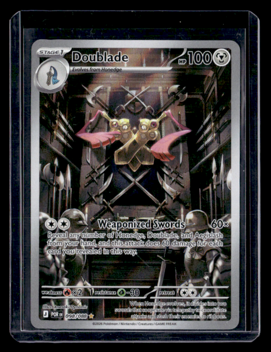 Doublade Holo Illustration Rare ME03: Perfect Order 098/088 NM