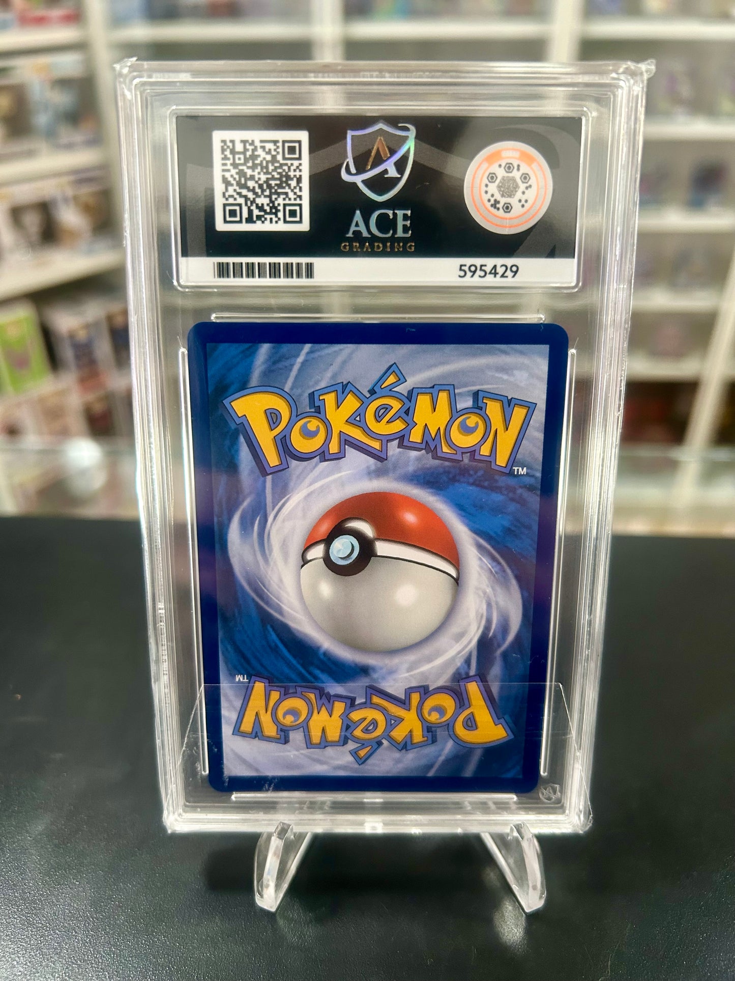 ACE 10 Team Rocket’s Mewtwo EX 240/182 Graded Pokemon Card
