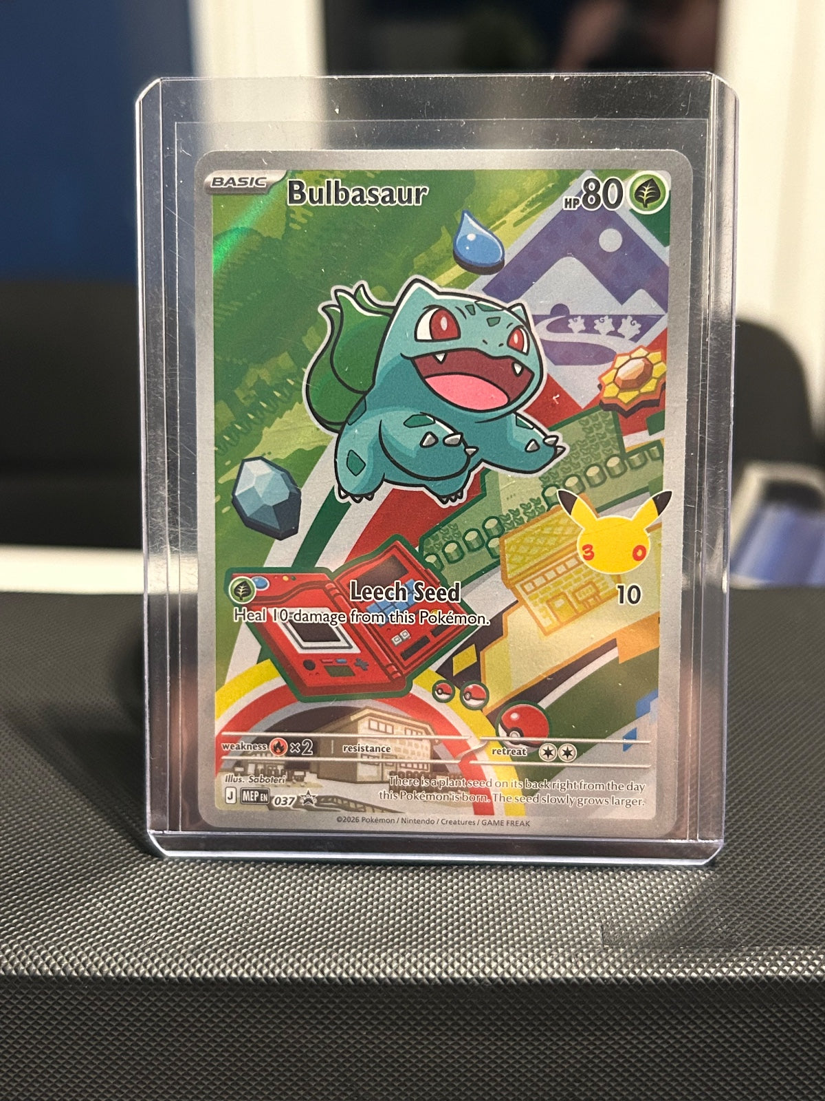 Bulbasaur Holo Promo ME: Mega Evolution Promo 037 NM