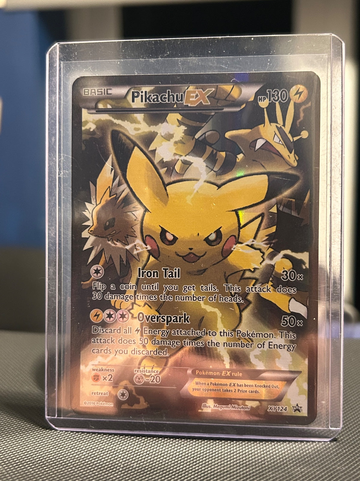 Pikachu EX Holo Promo XY Promos XY124 NM