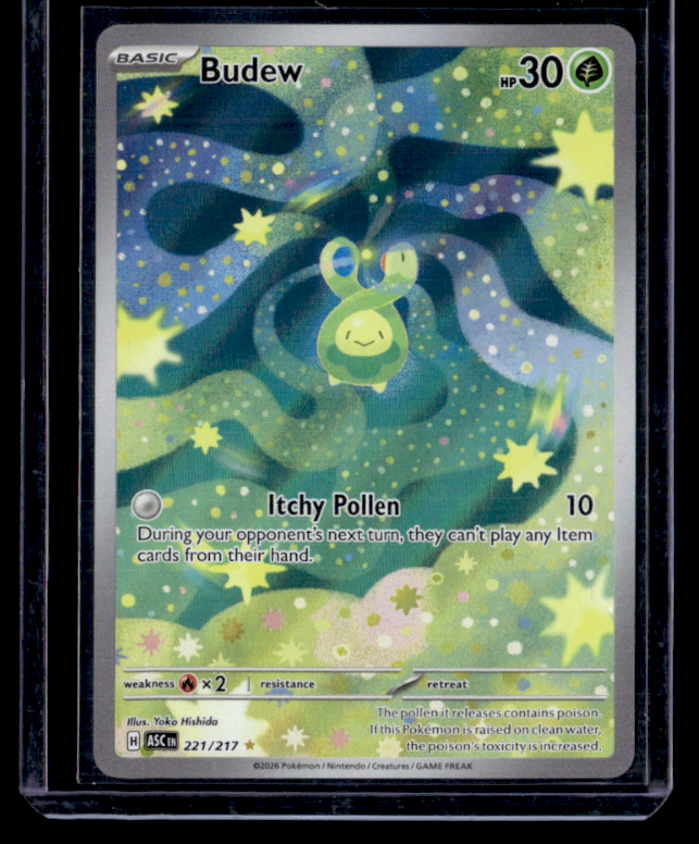 Budew Holo Illustration Rare ME: Ascended Heroes 221/217 NM
