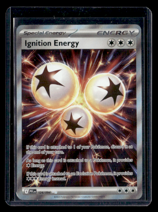 Ignition Energy Holo Ultra Rare ME02: Phantasmal Flames 124/094 NM