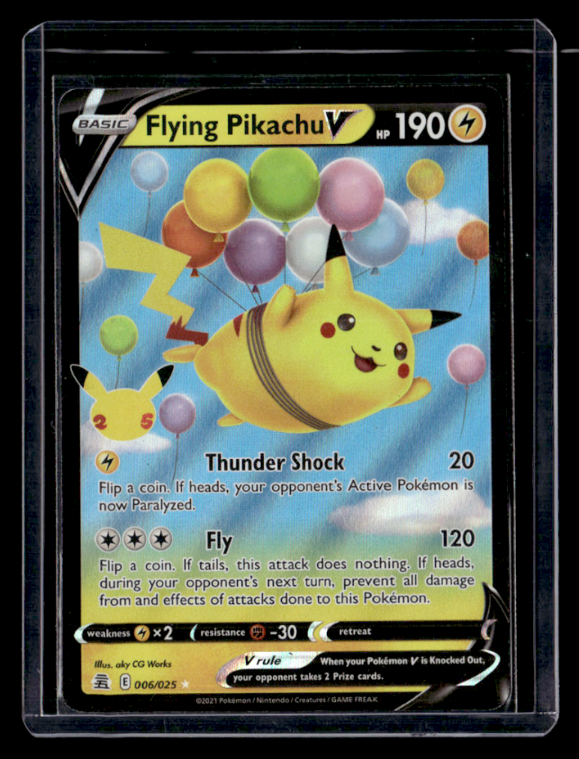 Flying Pikachu V Holo Ultra Rare Celebrations 006/025 NM