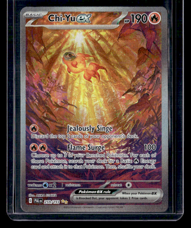 Chi-Yu ex Holo Special Illustration Rare SV02: Paldea Evolved 259/193 NM
