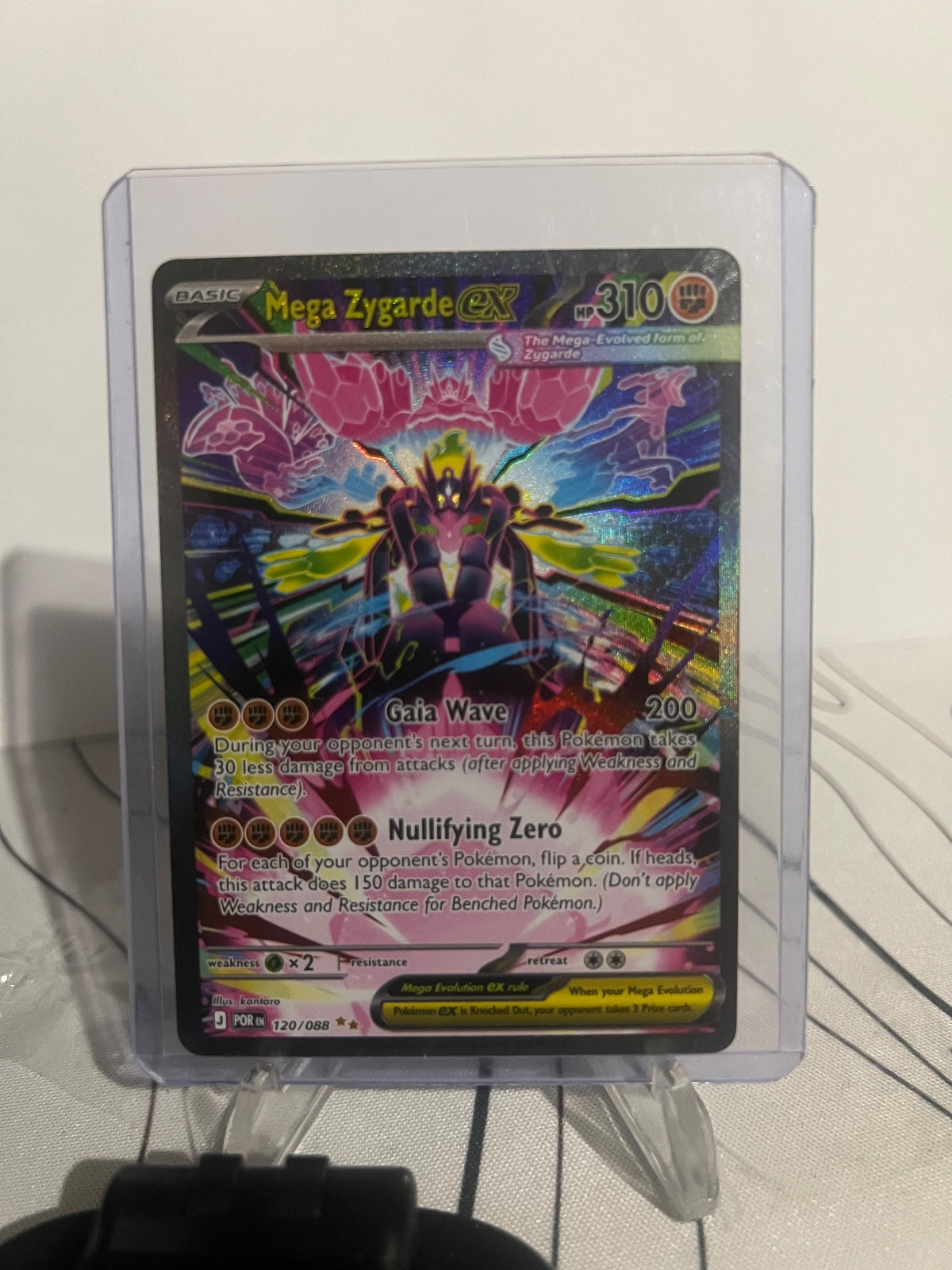 Mega Zygarde ex Holo Special Illustration Rare ME03 Perfect Order 120/088 NM
