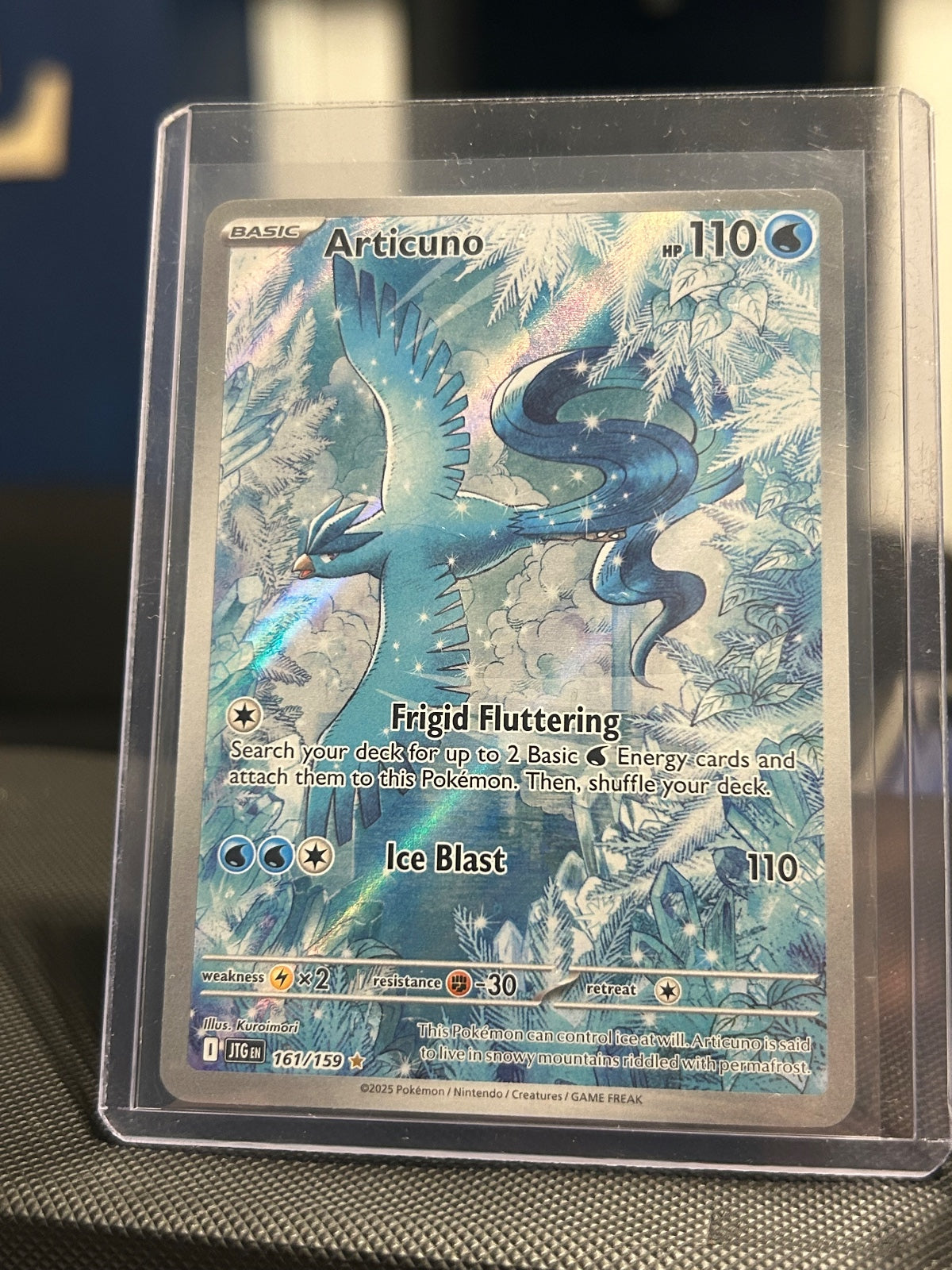 Articuno - Holo Illustration Rare SV09: Journey Together 161/159 NM