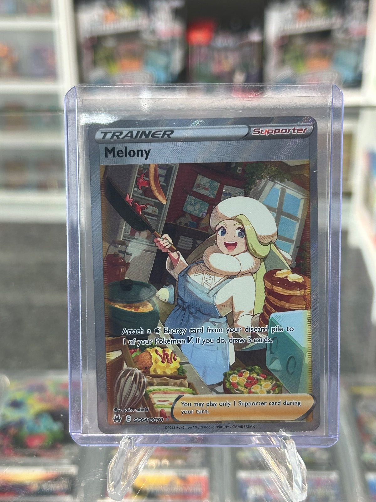 Melony Holo Ultra Rare SWSH: Crown Zenith: Galarian Gallery GG64/GG70 NM