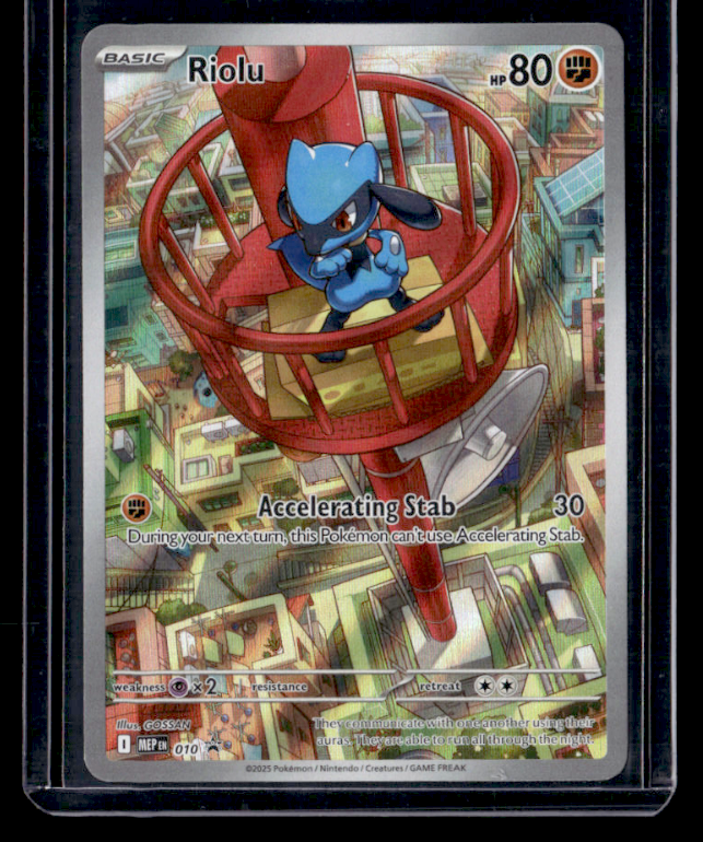 Riolu Holo Promo ME Mega Evolution Promo 010 NM