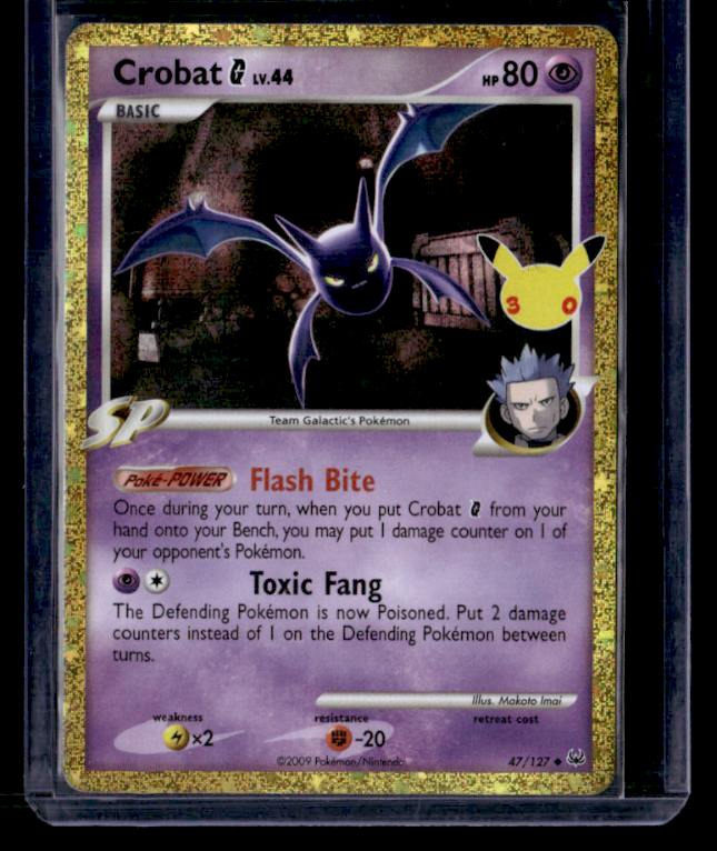 Crobat G LV.44 Classic Collection ME: 30th Celebration 47/127 NM