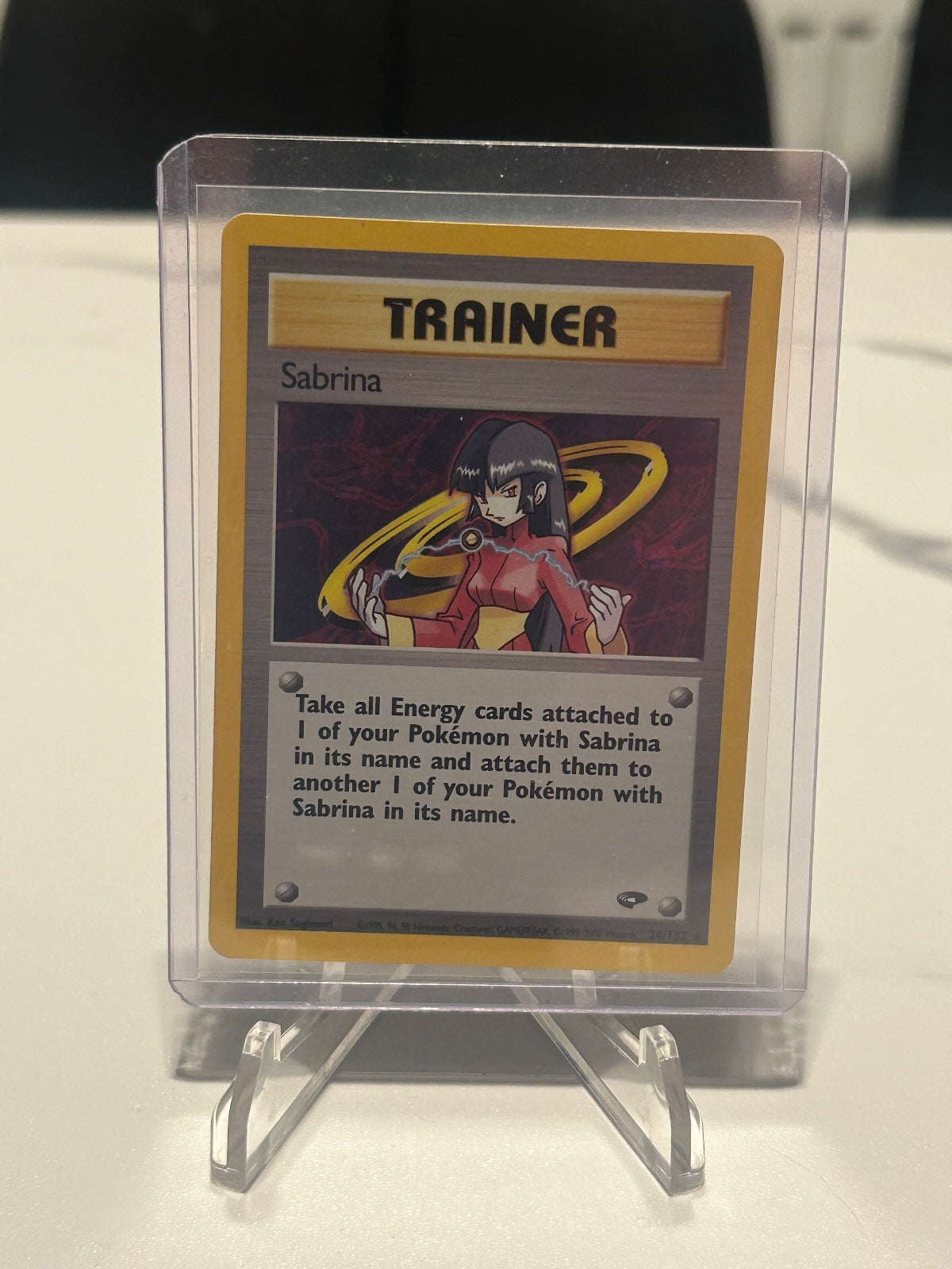 Sabrina (20) Unlimited Holo Holo Rare Gym Challenge 020/132 NM