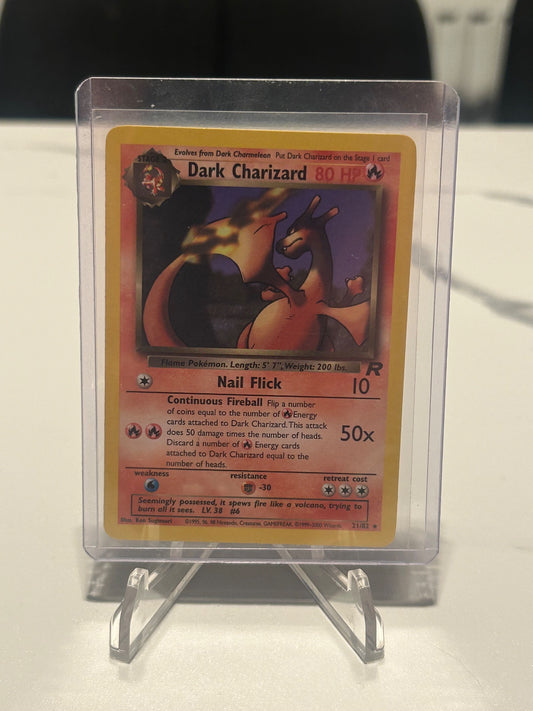 (LP) Dark Charizard (21) Unlimited Rare Team Rocket 21/82 