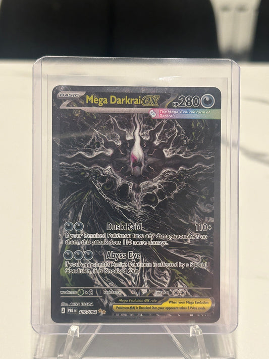 Mega Darkrai ex Holo Special Illustration Rare ME05: Pitch Black 116/084 NM