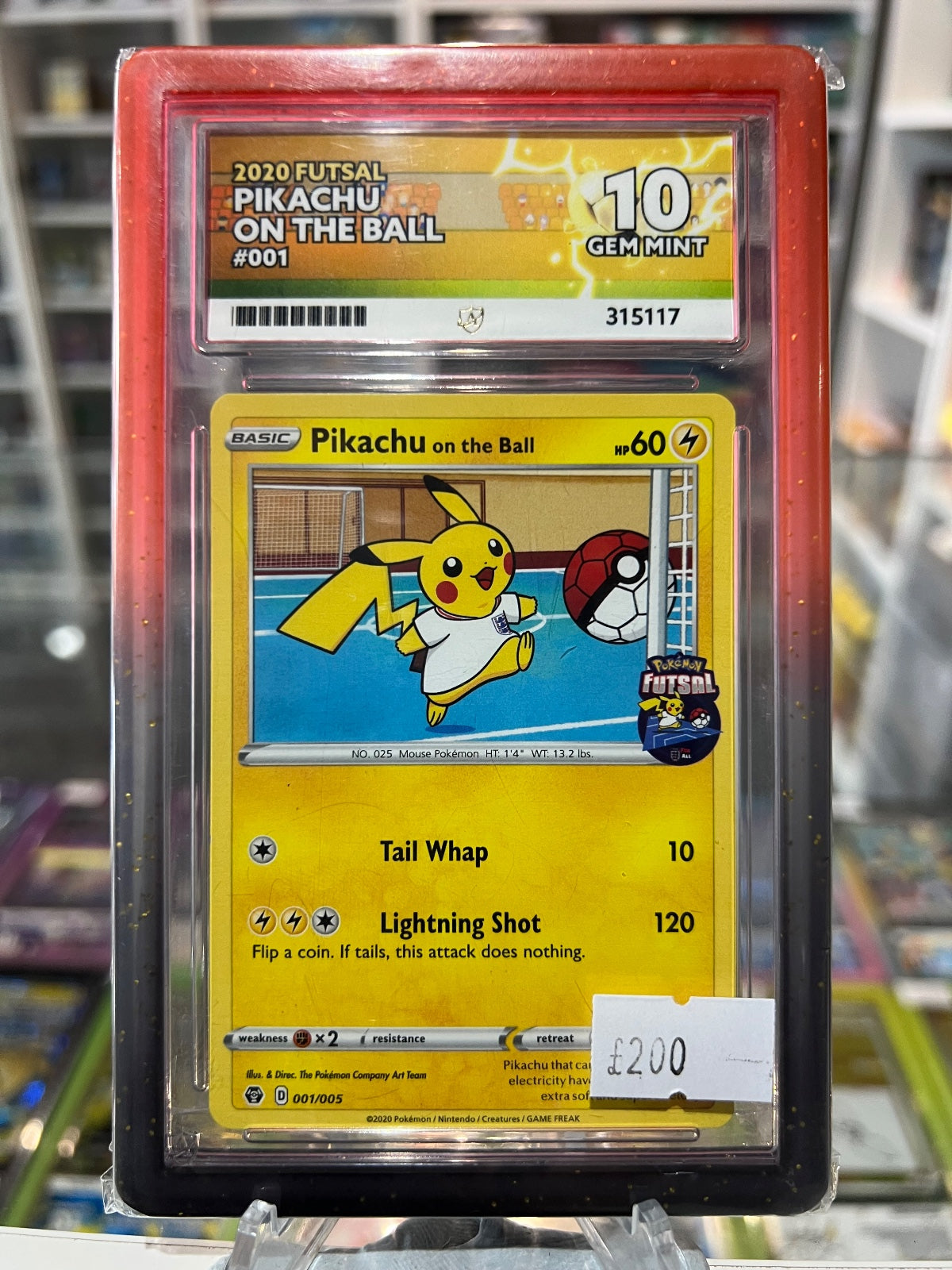 2020 FUTSAL - PIKACHU ON THE BALL - #001 - ACE 10