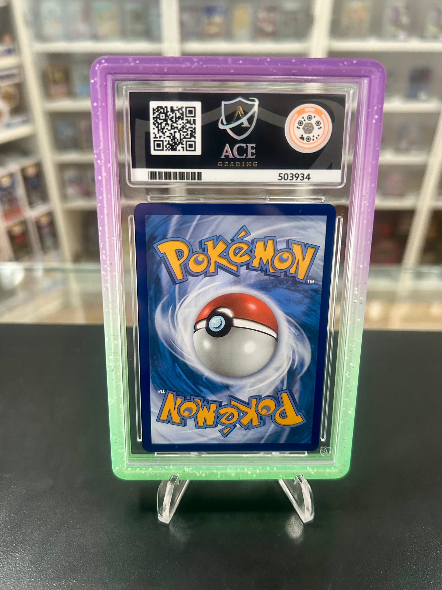 ACE 10 Rayquaza VMAX TG20 With Guard Graded Pokemon Card