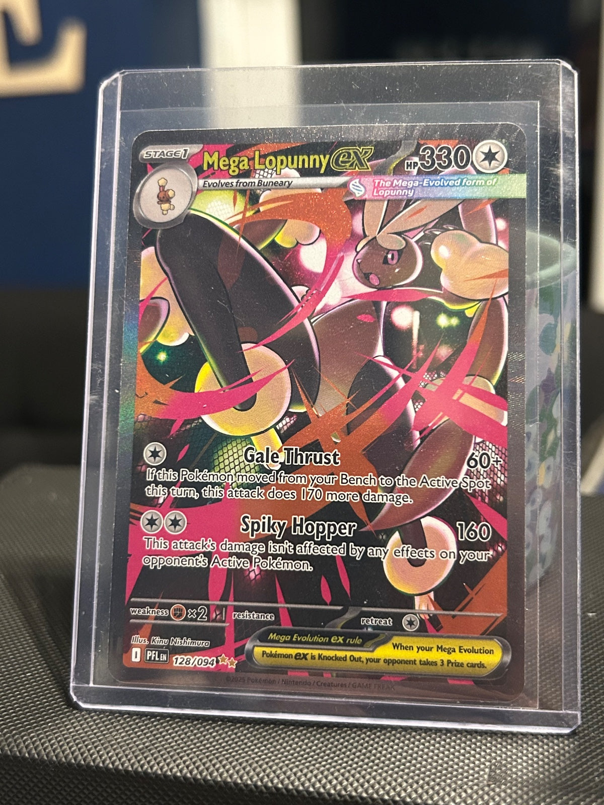 Mega Lopunny ex - Special Illustration Rare ME02: Phantasmal Flames 128/094 NM