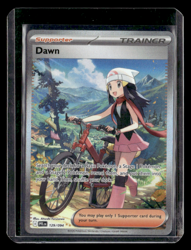 Dawn Holo Special Illustration Rare ME02: Phantasmal Flames 129/094 NM