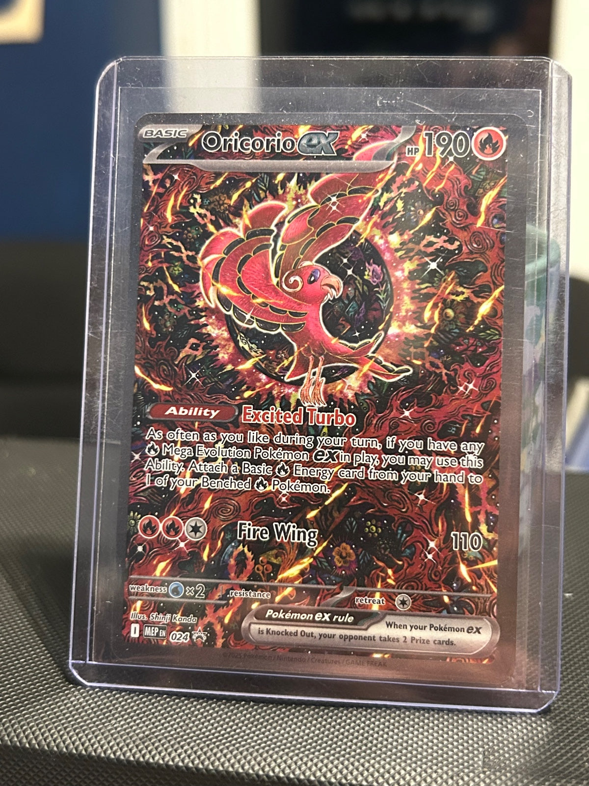 Oricorio ex - Holo Promo ME: Mega Evolution Promo 024 NM