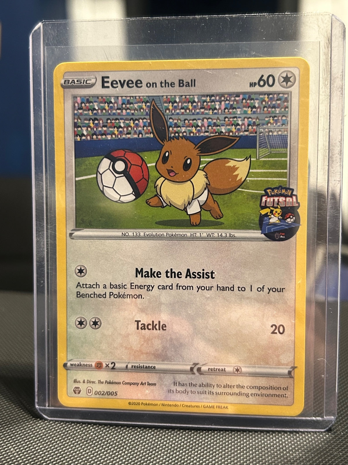 Eevee on the Ball - Promo Miscellaneous Cards 002/005 NM