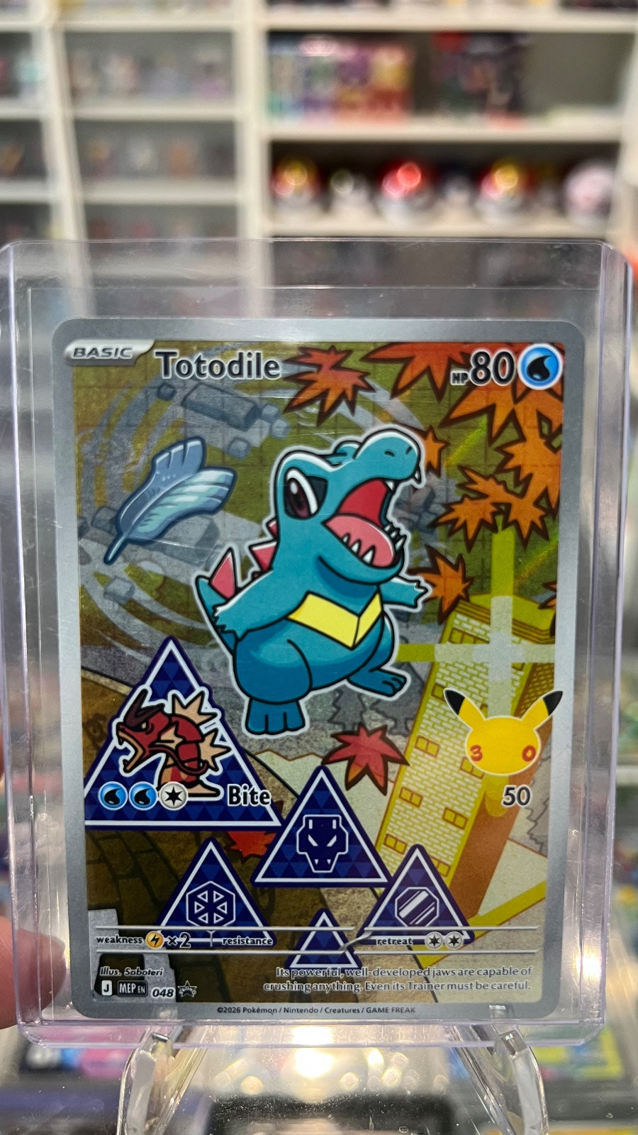 Totodile - Holo Promo ME: Mega Evolution Promo 048 NM