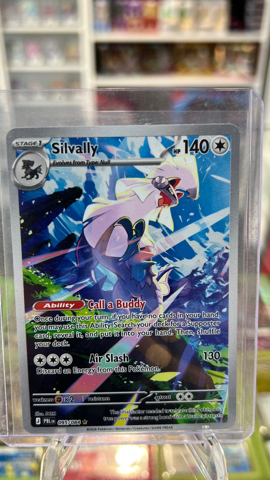 Silvally Holo Illustration Rare ME05: Pitch Black 095/084 NM