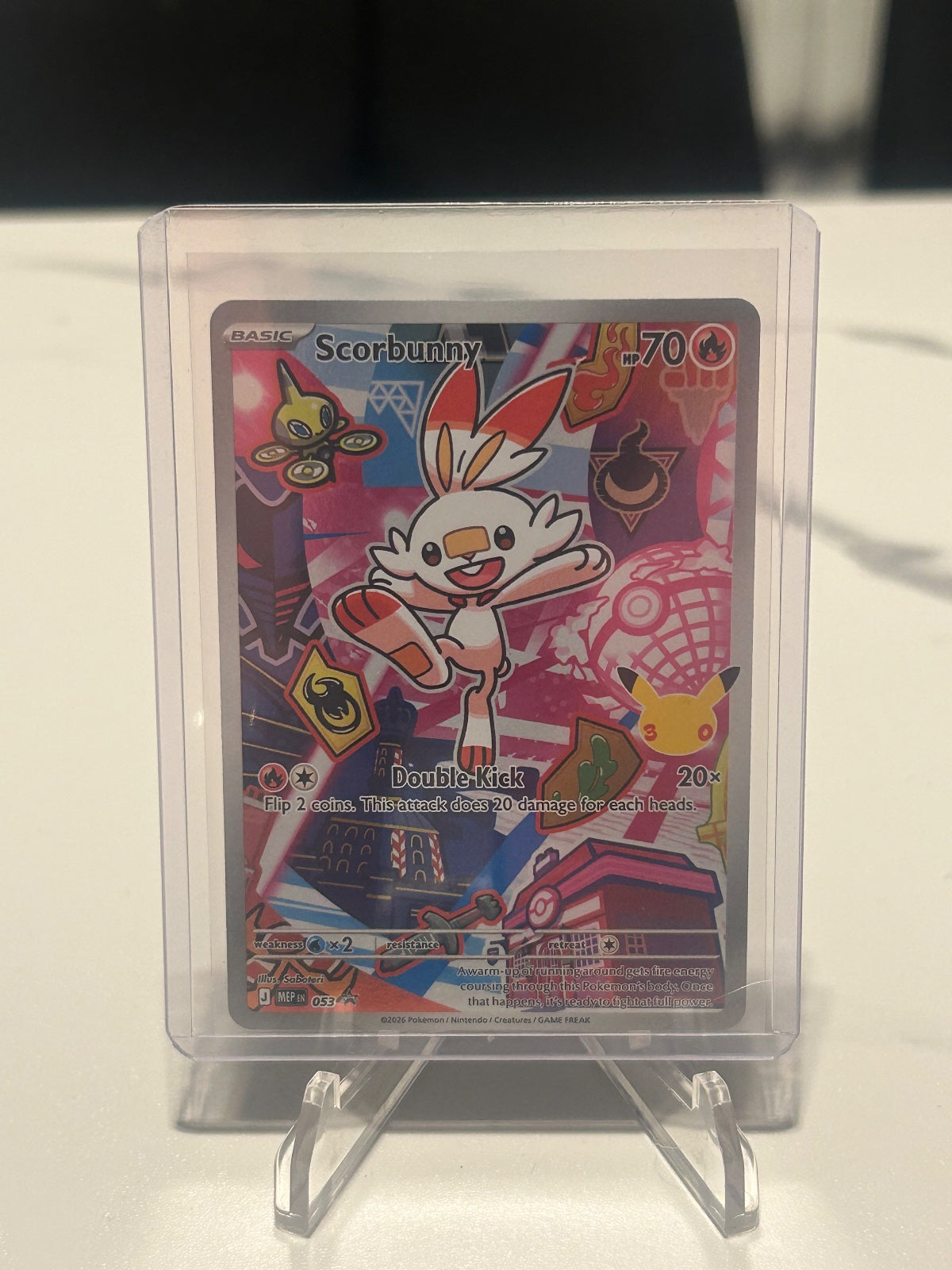 Scorbunny Holo Promo ME: Mega Evolution Promo 053 NM
